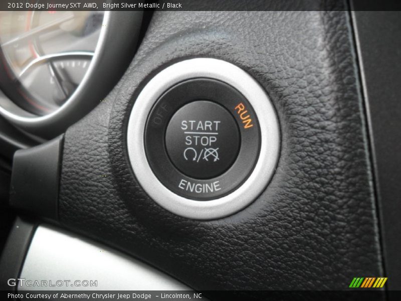 Bright Silver Metallic / Black 2012 Dodge Journey SXT AWD