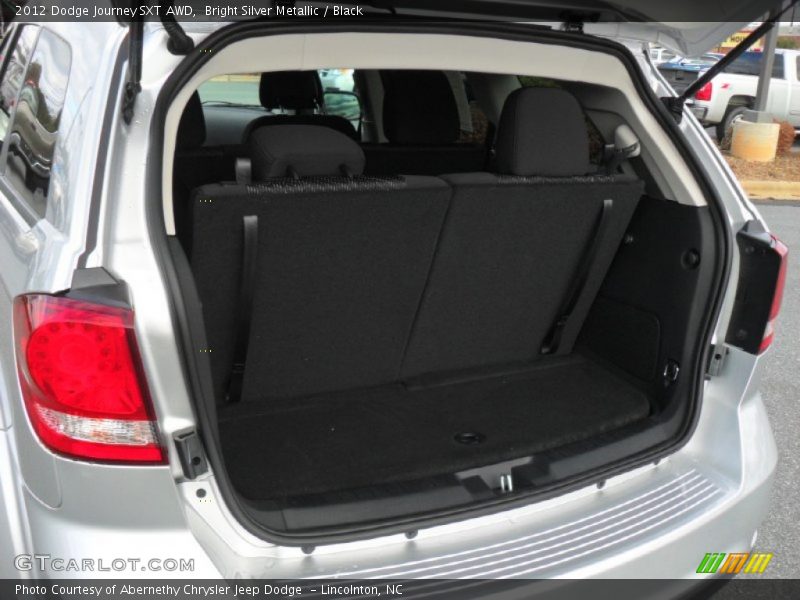 Bright Silver Metallic / Black 2012 Dodge Journey SXT AWD