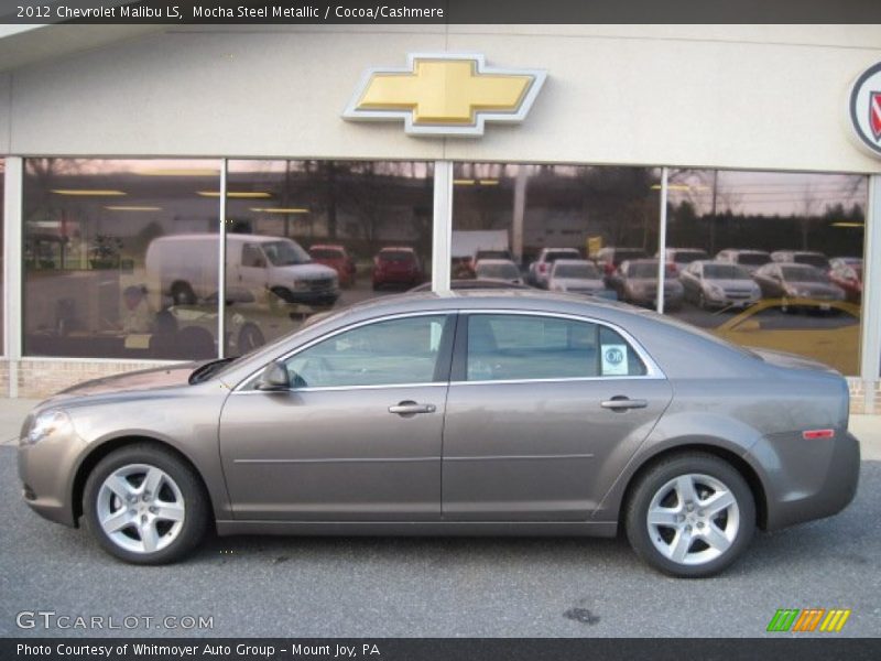 Mocha Steel Metallic / Cocoa/Cashmere 2012 Chevrolet Malibu LS