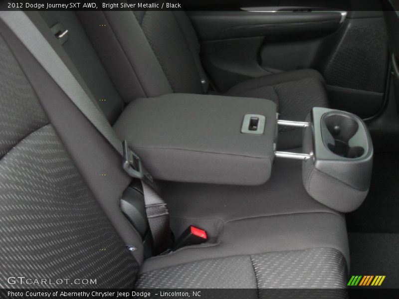 Bright Silver Metallic / Black 2012 Dodge Journey SXT AWD