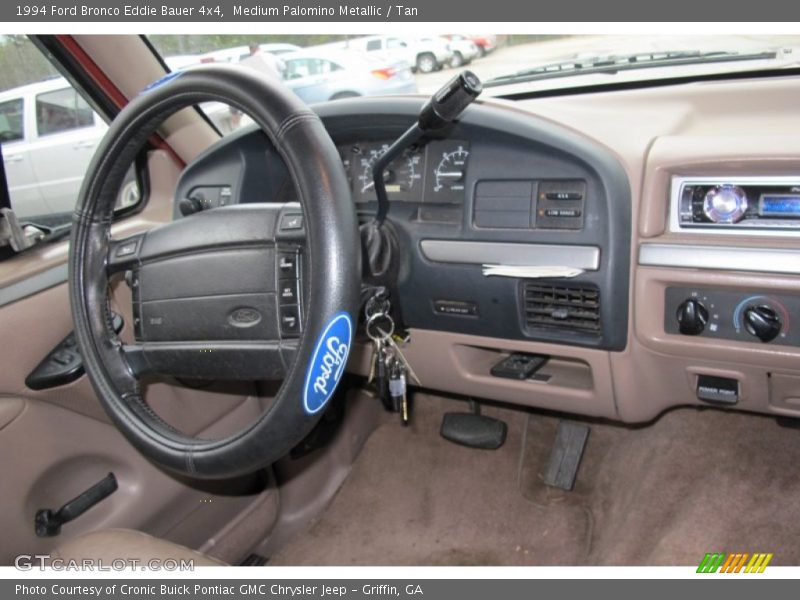 Dashboard of 1994 Bronco Eddie Bauer 4x4