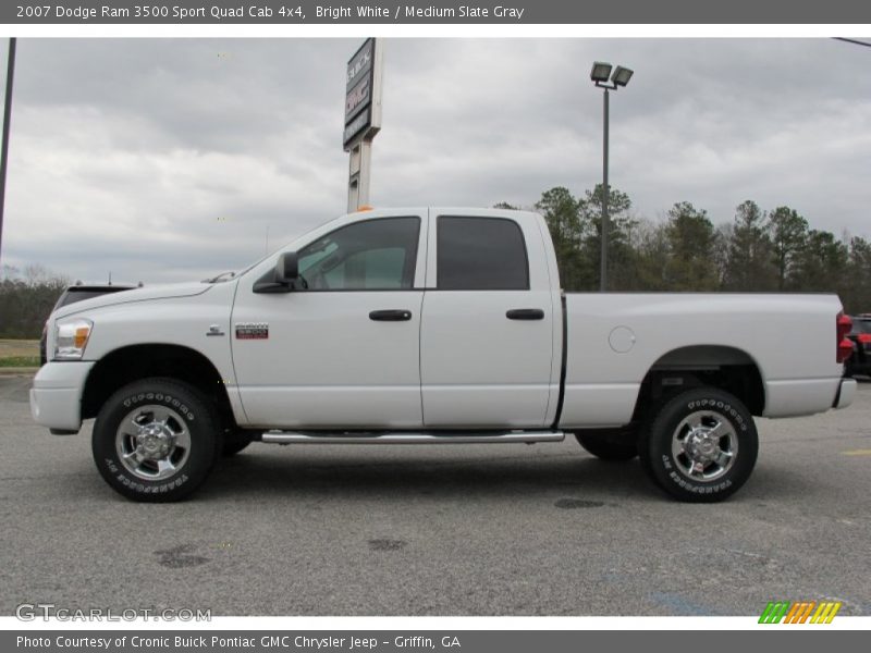  2007 Ram 3500 Sport Quad Cab 4x4 Bright White