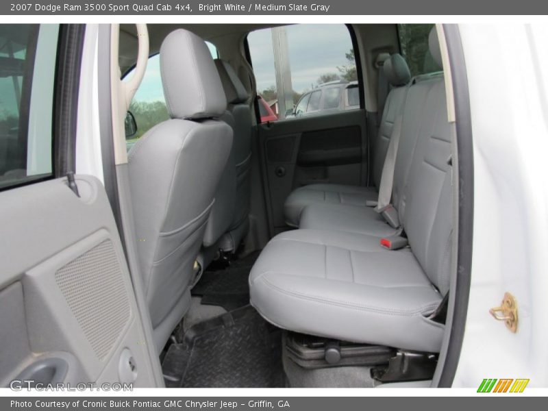  2007 Ram 3500 Sport Quad Cab 4x4 Medium Slate Gray Interior