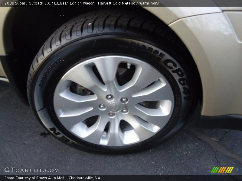  2008 Outback 3.0R L.L.Bean Edition Wagon Wheel