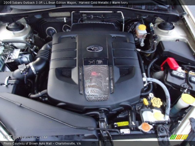  2008 Outback 3.0R L.L.Bean Edition Wagon Engine - 3.0 Liter DOHC 24-Valve VVT Flat 6 Cylinder