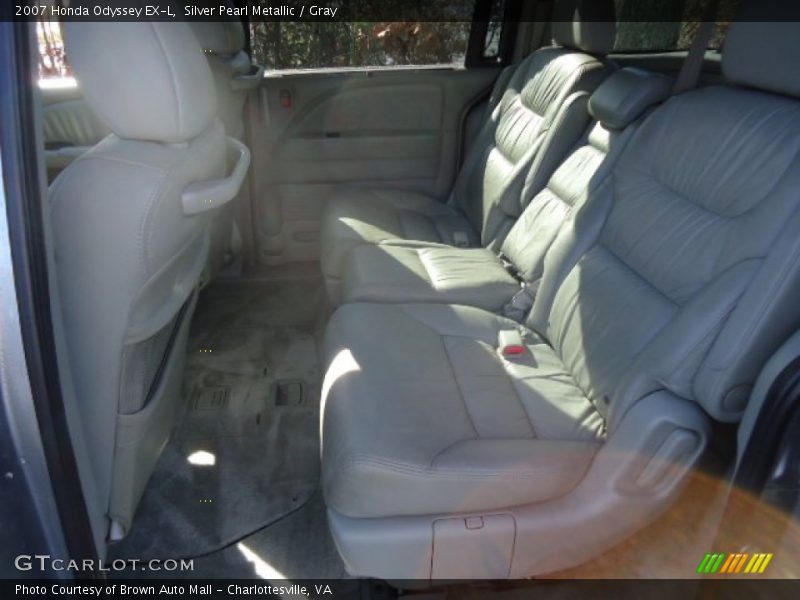 Silver Pearl Metallic / Gray 2007 Honda Odyssey EX-L