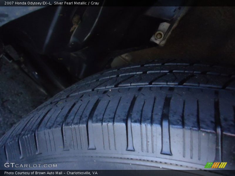 Silver Pearl Metallic / Gray 2007 Honda Odyssey EX-L