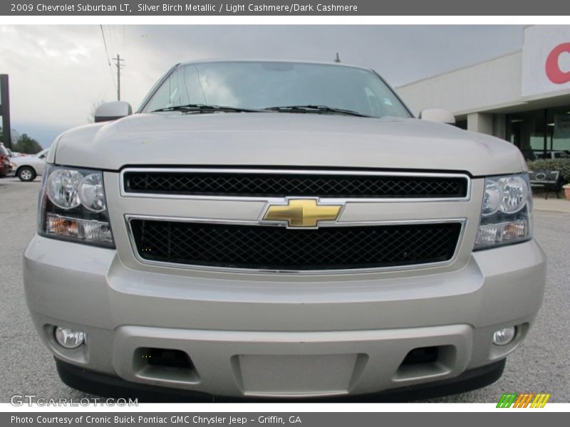 Silver Birch Metallic / Light Cashmere/Dark Cashmere 2009 Chevrolet Suburban LT