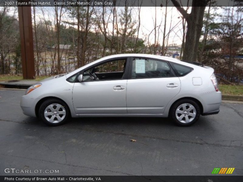  2007 Prius Hybrid Classic Silver Metallic