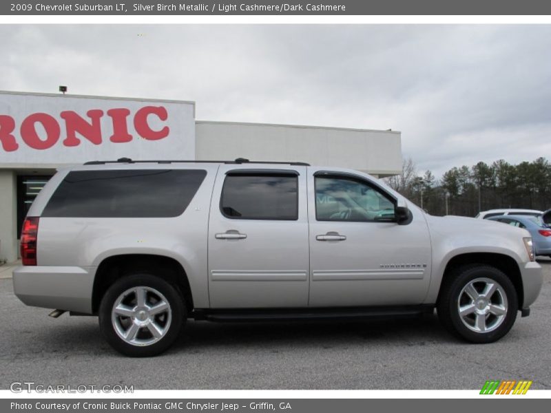 Silver Birch Metallic / Light Cashmere/Dark Cashmere 2009 Chevrolet Suburban LT