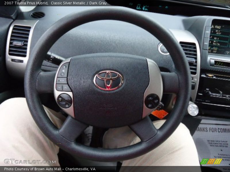 Classic Silver Metallic / Dark Gray 2007 Toyota Prius Hybrid