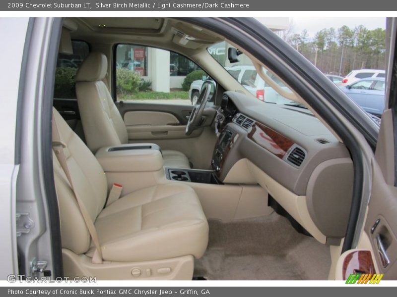 Silver Birch Metallic / Light Cashmere/Dark Cashmere 2009 Chevrolet Suburban LT