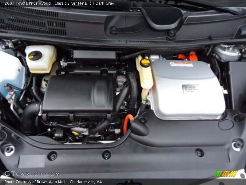 2007 Prius Hybrid Engine - 1.5 Liter DOHC 16-Valve VVT-i 4 Cylinder Gasoline/Electric Hybrid