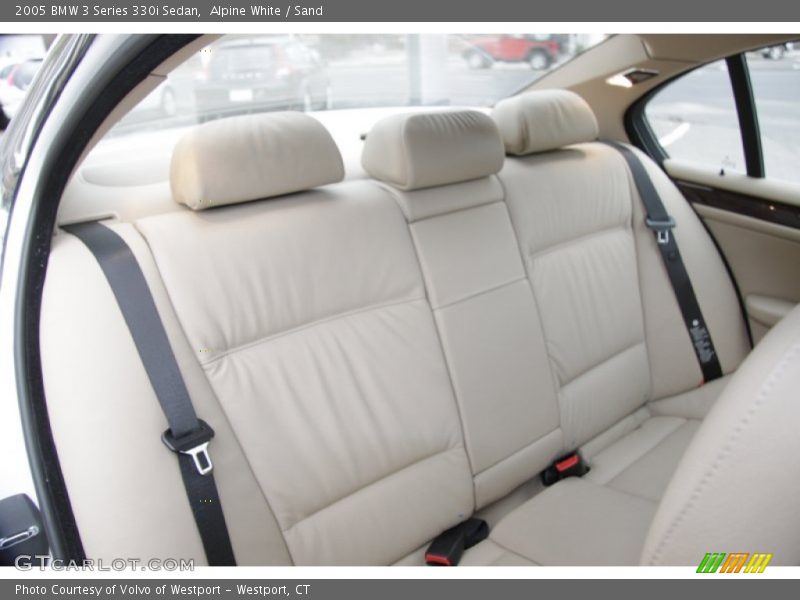 Alpine White / Sand 2005 BMW 3 Series 330i Sedan