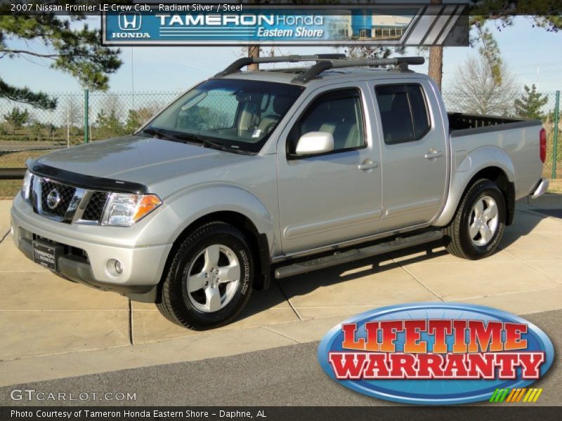 Radiant Silver / Steel 2007 Nissan Frontier LE Crew Cab
