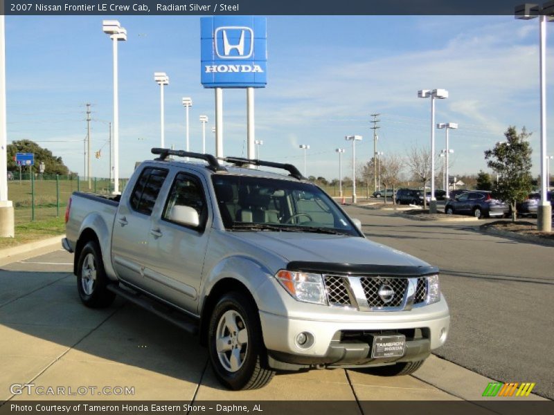 Radiant Silver / Steel 2007 Nissan Frontier LE Crew Cab