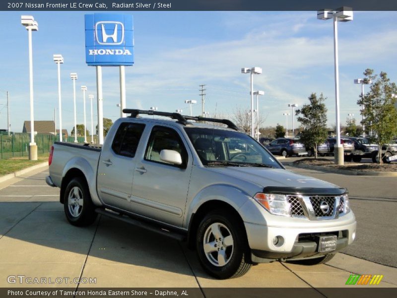 Radiant Silver / Steel 2007 Nissan Frontier LE Crew Cab