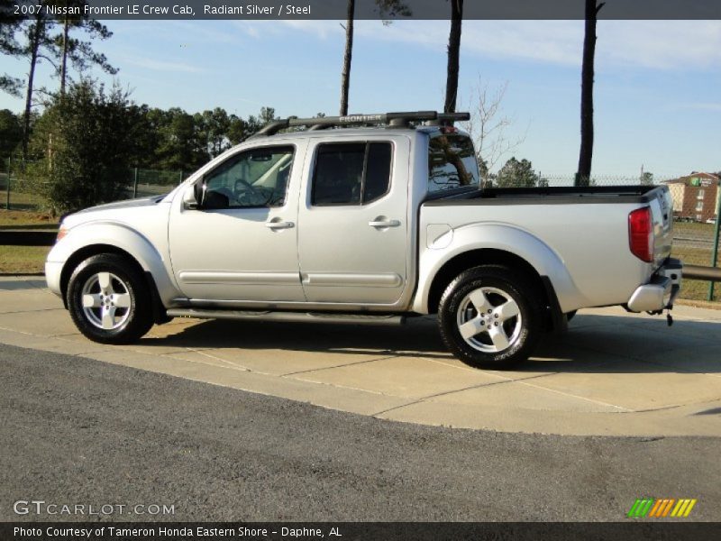 Radiant Silver / Steel 2007 Nissan Frontier LE Crew Cab