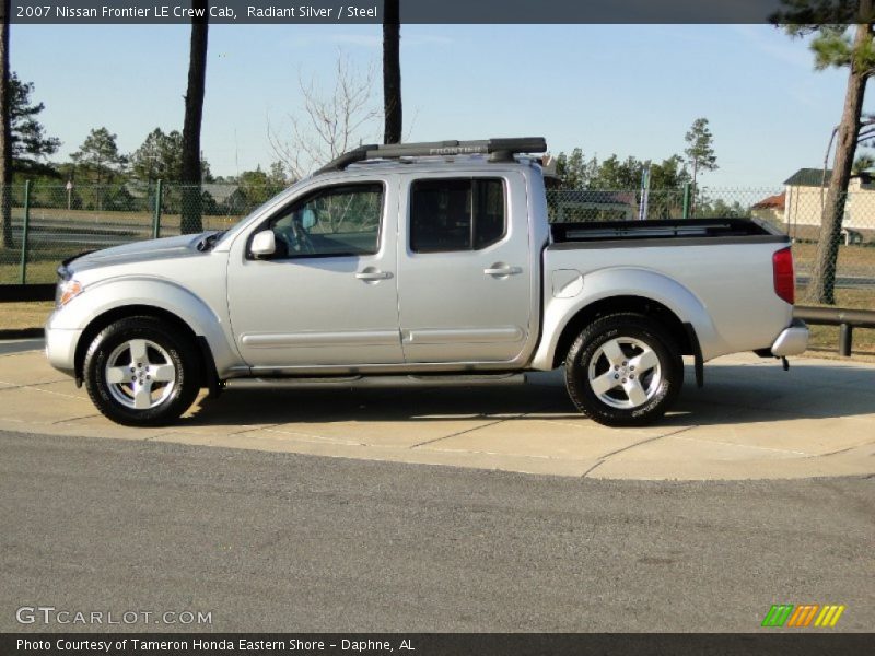 Radiant Silver / Steel 2007 Nissan Frontier LE Crew Cab