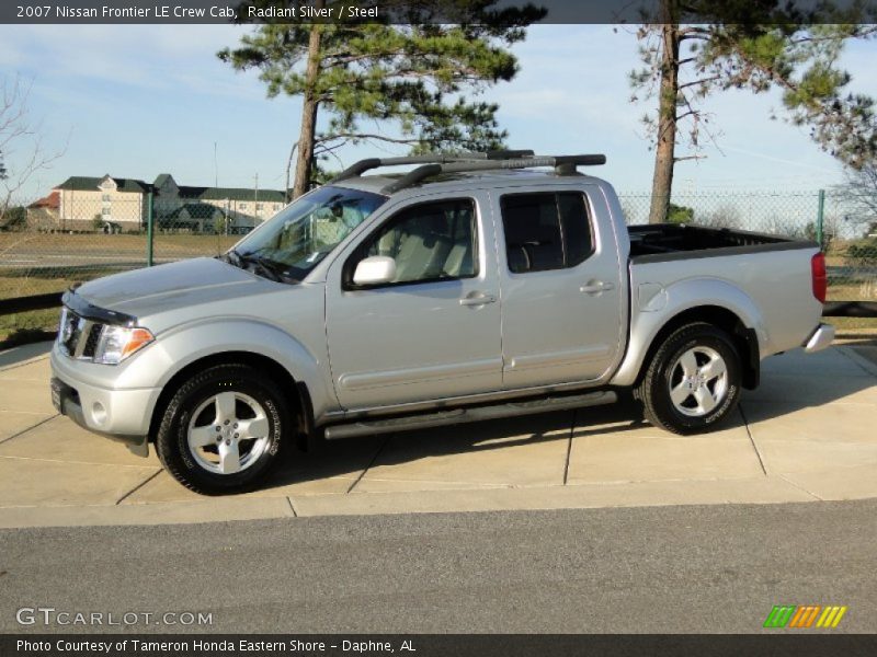 Radiant Silver / Steel 2007 Nissan Frontier LE Crew Cab