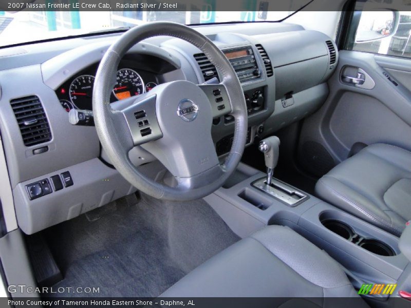 Radiant Silver / Steel 2007 Nissan Frontier LE Crew Cab
