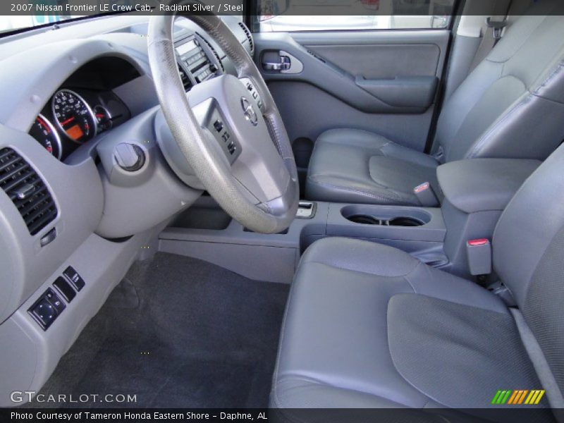 Radiant Silver / Steel 2007 Nissan Frontier LE Crew Cab