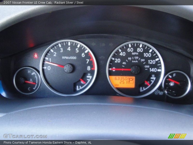 Radiant Silver / Steel 2007 Nissan Frontier LE Crew Cab