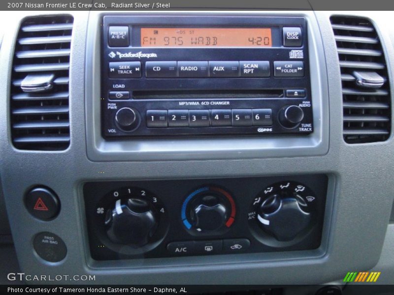 Radiant Silver / Steel 2007 Nissan Frontier LE Crew Cab