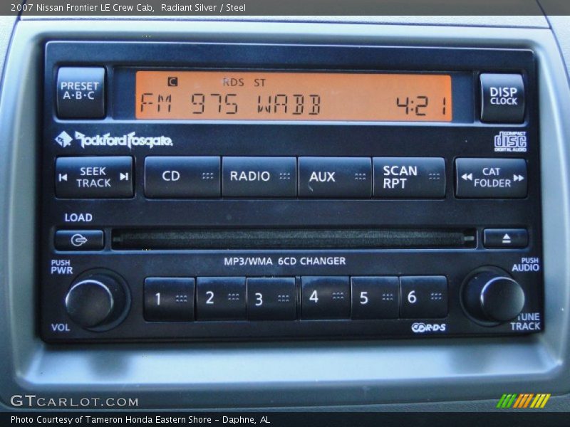 Radiant Silver / Steel 2007 Nissan Frontier LE Crew Cab