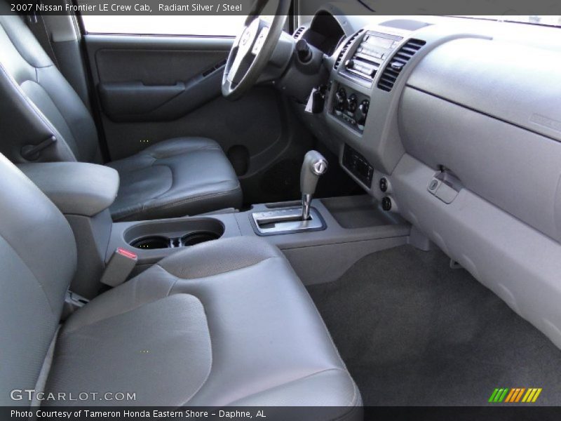Radiant Silver / Steel 2007 Nissan Frontier LE Crew Cab