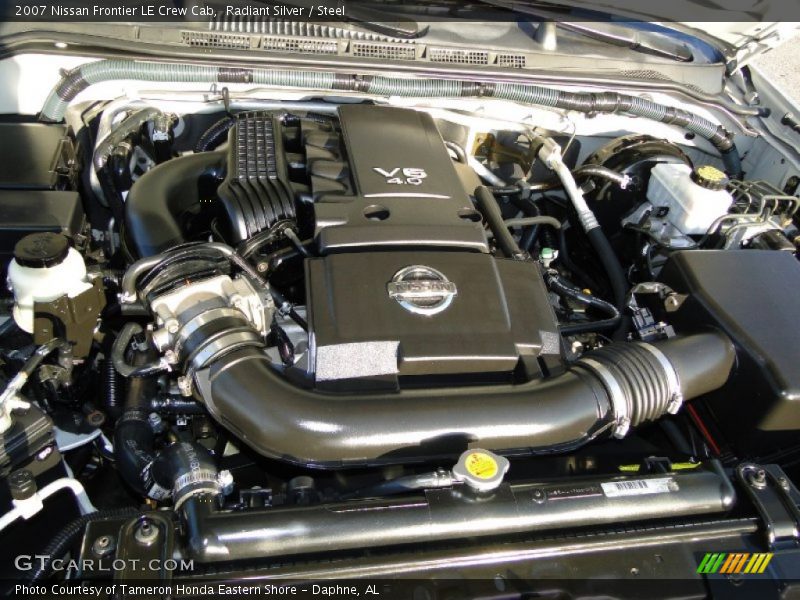 Radiant Silver / Steel 2007 Nissan Frontier LE Crew Cab