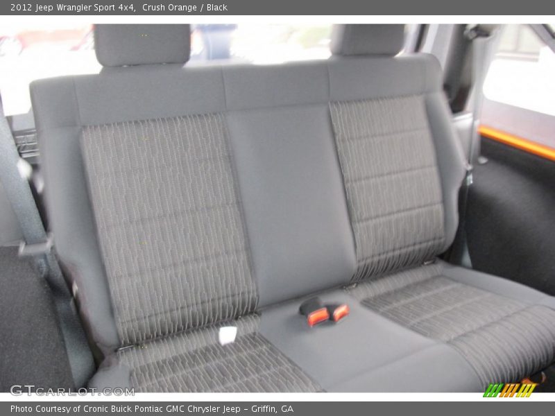 Crush Orange / Black 2012 Jeep Wrangler Sport 4x4