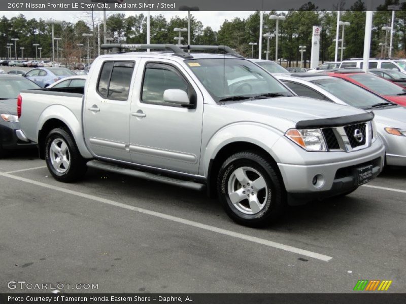 Radiant Silver / Steel 2007 Nissan Frontier LE Crew Cab