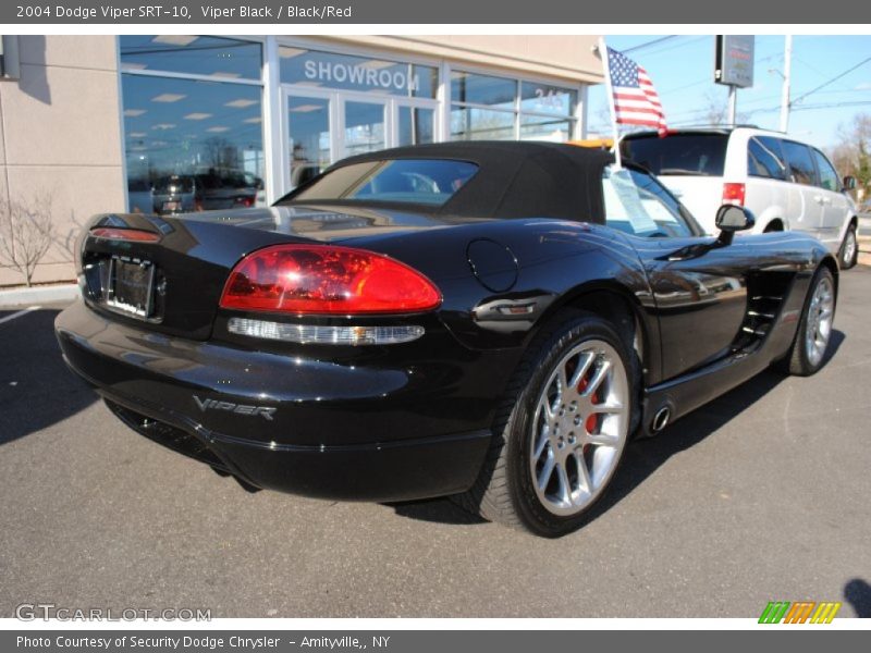 Viper Black / Black/Red 2004 Dodge Viper SRT-10