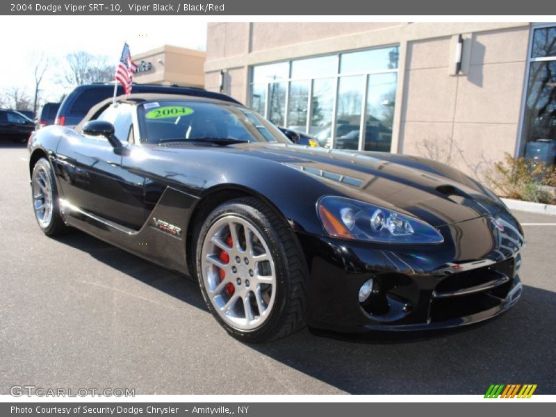 Viper Black / Black/Red 2004 Dodge Viper SRT-10