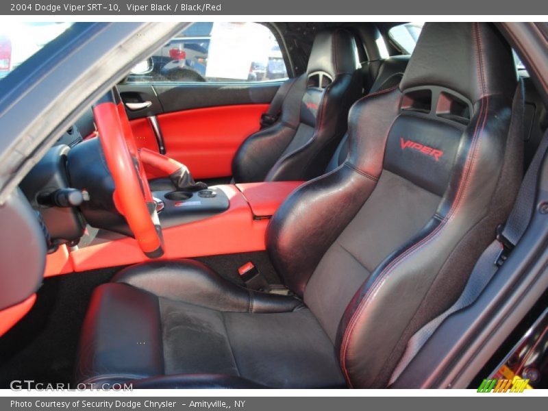  2004 Viper SRT-10 Black/Red Interior
