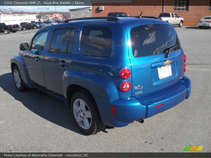 Aqua Blue Metallic / Ebony 2009 Chevrolet HHR LT