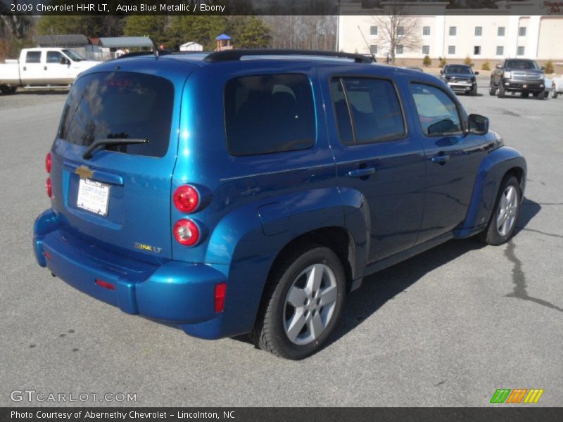 Aqua Blue Metallic / Ebony 2009 Chevrolet HHR LT