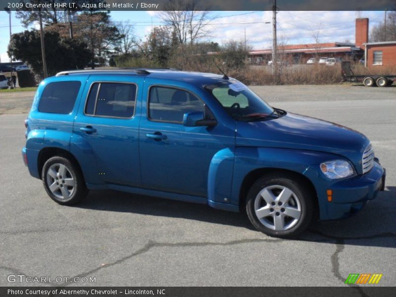 Aqua Blue Metallic / Ebony 2009 Chevrolet HHR LT