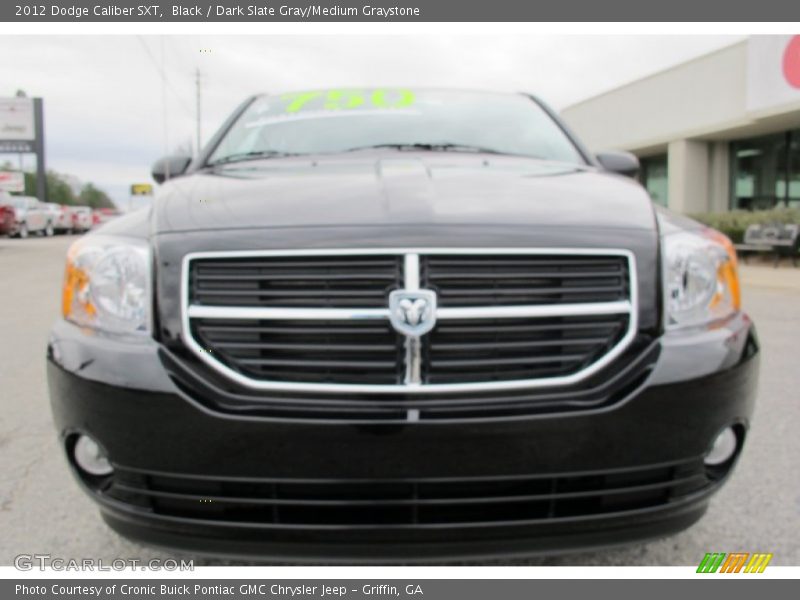 Black / Dark Slate Gray/Medium Graystone 2012 Dodge Caliber SXT