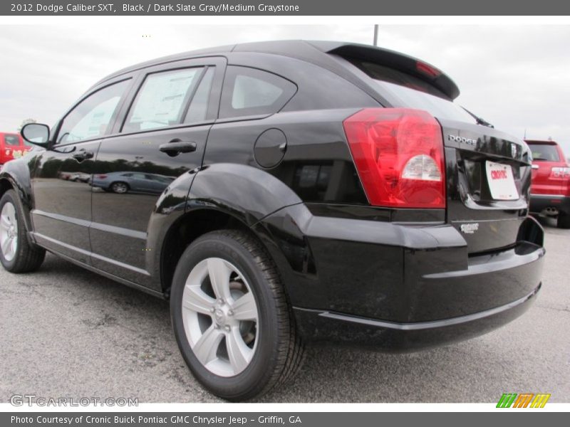 Black / Dark Slate Gray/Medium Graystone 2012 Dodge Caliber SXT