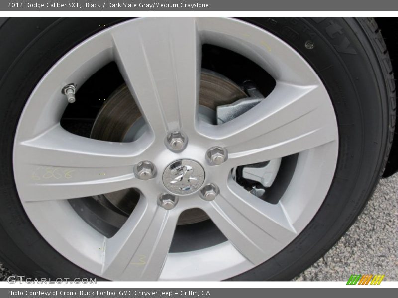 Black / Dark Slate Gray/Medium Graystone 2012 Dodge Caliber SXT