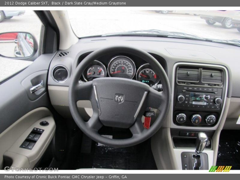 Black / Dark Slate Gray/Medium Graystone 2012 Dodge Caliber SXT