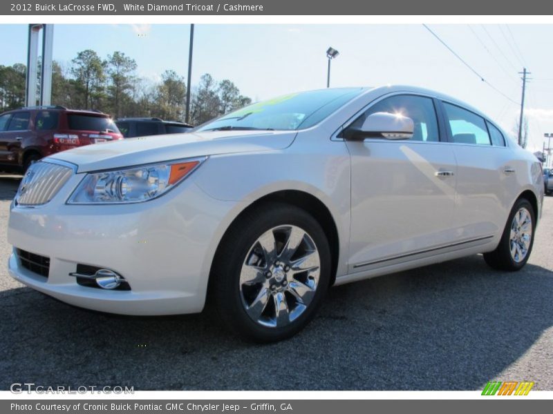 White Diamond Tricoat / Cashmere 2012 Buick LaCrosse FWD