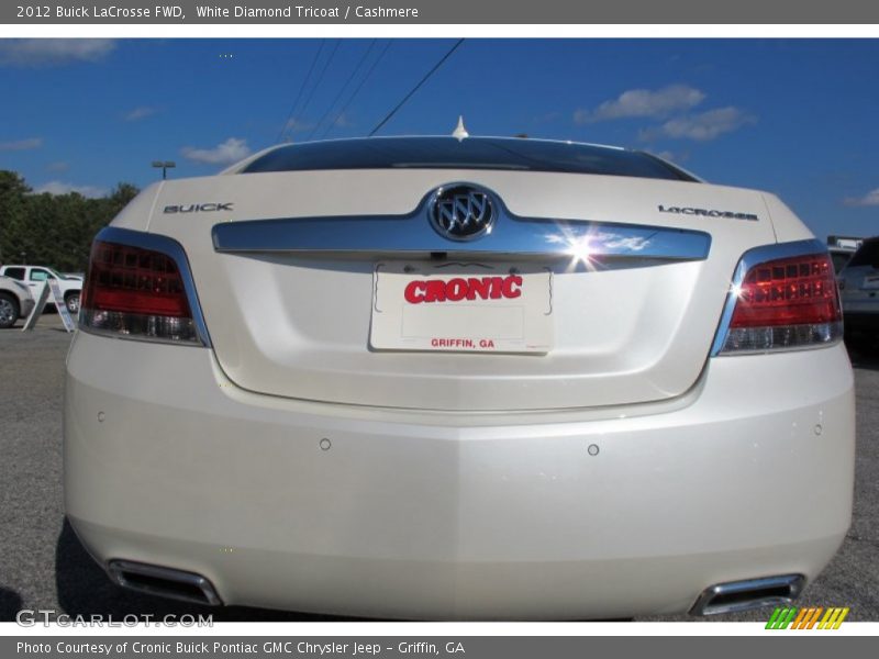 White Diamond Tricoat / Cashmere 2012 Buick LaCrosse FWD