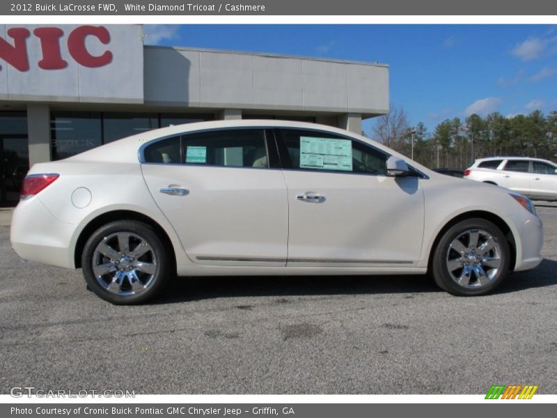 White Diamond Tricoat / Cashmere 2012 Buick LaCrosse FWD