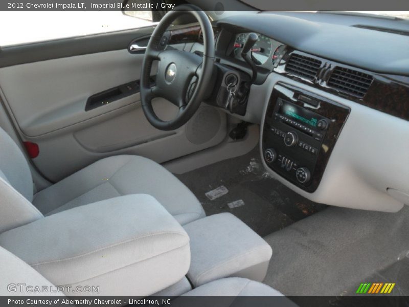 Imperial Blue Metallic / Gray 2012 Chevrolet Impala LT