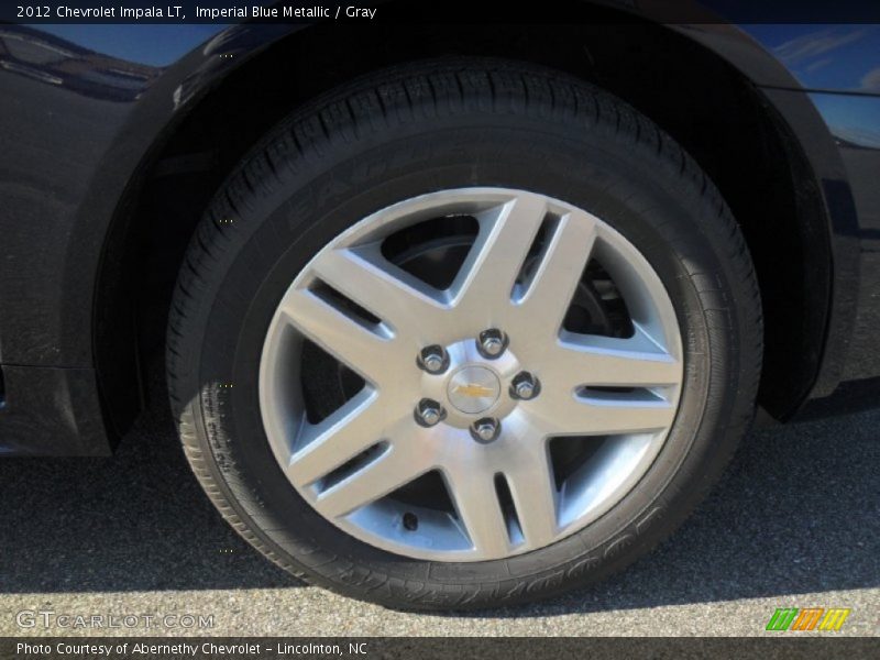 Imperial Blue Metallic / Gray 2012 Chevrolet Impala LT