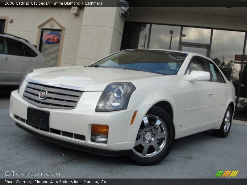 White Diamond / Cashmere 2006 Cadillac CTS Sedan
