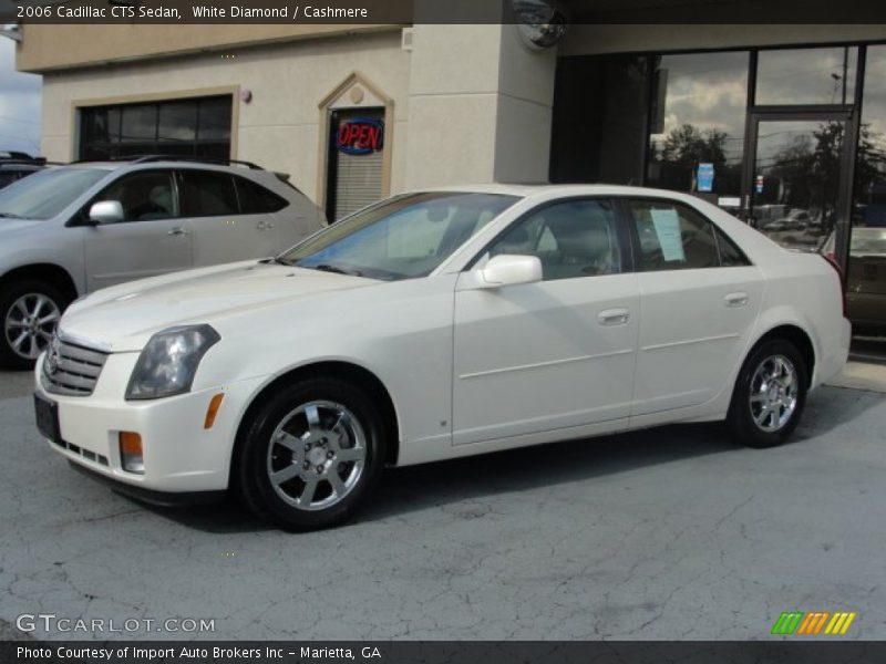 White Diamond / Cashmere 2006 Cadillac CTS Sedan